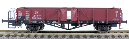 Exact-Train EX20174 - H0 - Offene Güterwagen Linz mit Bremserbühne, DR, Ep. III